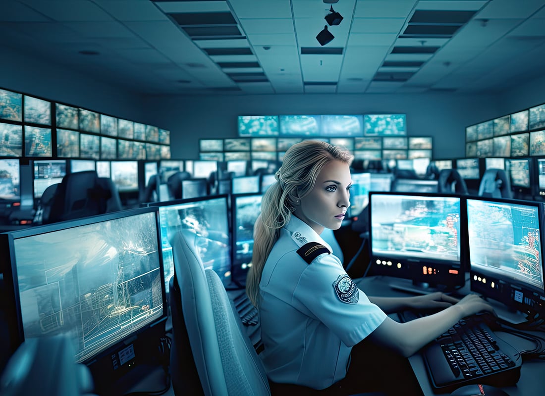 The Biggest Cyber Attacks Of 2024 BCS   Woman In Emergency Callcentre 